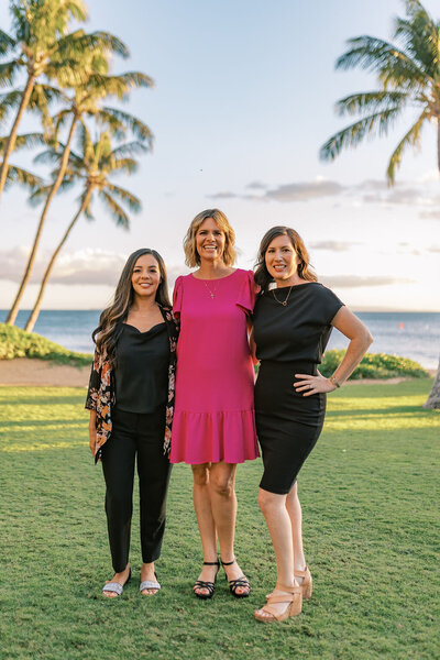 luxury outdoor wedding reception in HI