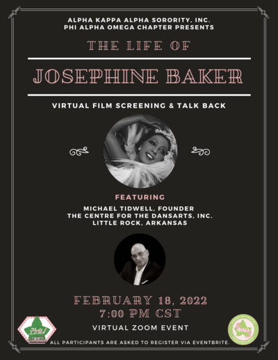 virtual film screening event flyer