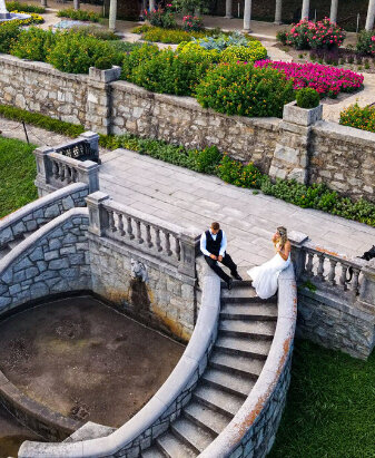 married couple at maymont
