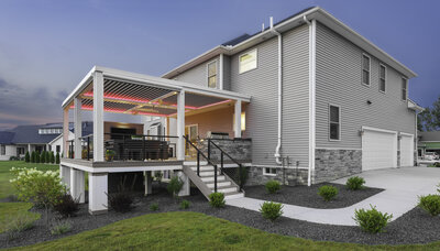 Immerse yourself in nature's beauty while enjoying the shade and comfort provided by Signature Decks' durable pergolas, built to withstand the diverse weather conditions of Northwest Ohio.