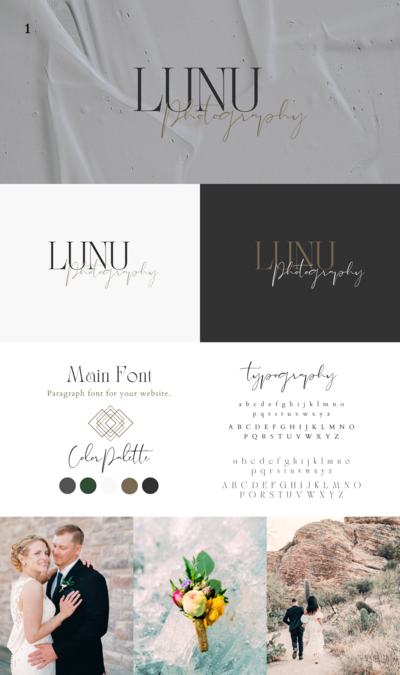 Logo and website design - Lunu2
