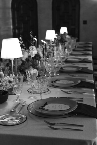Sarasota wedding with bold tablescape and joyful energy