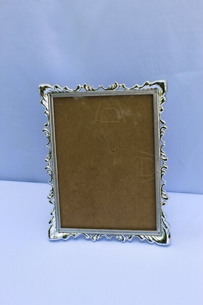 silver frame
