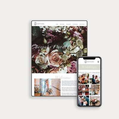 Website design for florist West Yorkshire