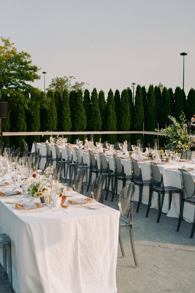 Weddings at aga khan museum, alfresco wedding in toronto