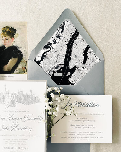 Custom Wedding Stationery | Suite Scape Design | Portfolio