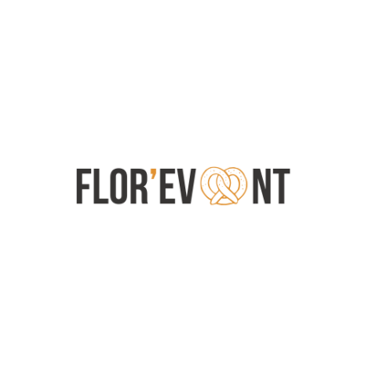 Logo de l'entreprise Alsacienne Flor'Event, qui organise des événements privés et professionnels.