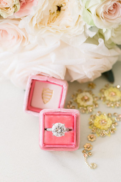JW Marriot Starr Pass Wedding Ring Detail Photo by Tucson Wedding Photographer Bryan and Anh | West End Photography