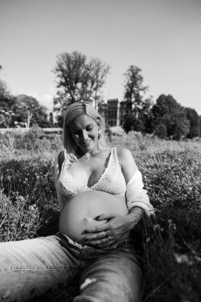 pregnant shoot nature