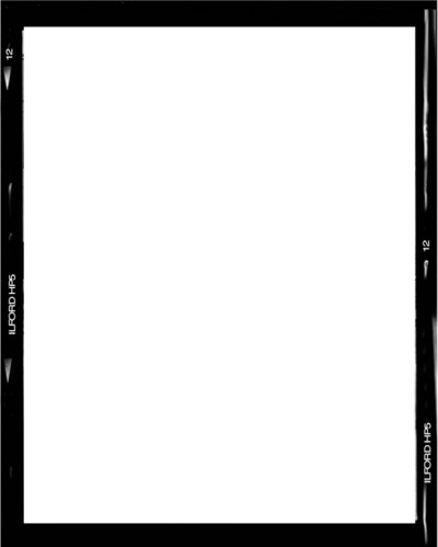 Black film frame