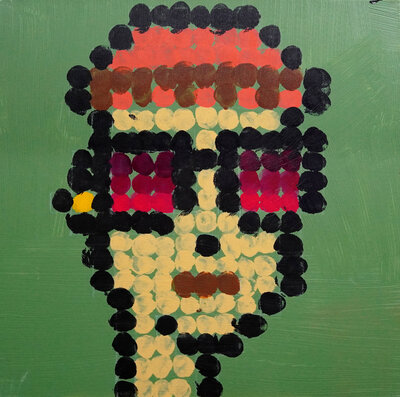 Brent Ray Fraser Cryptopunk Penis Painting - 13