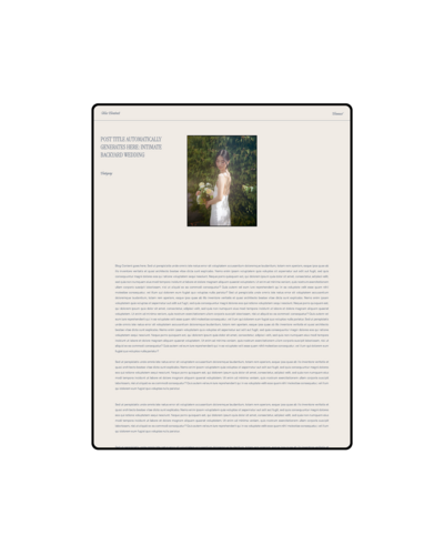 Blog Post