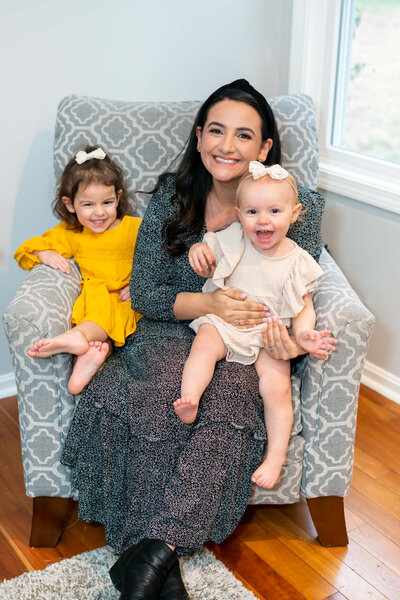 Aubrey of Graciously Gifted with her two girls