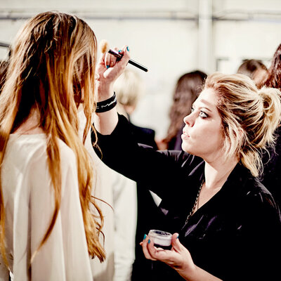 Behind the scenes at Perth Fashion Festival.