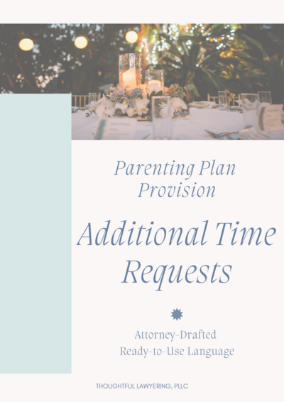 Additional Time