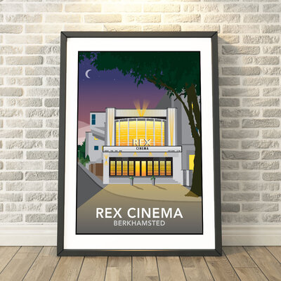 Rex cinema print