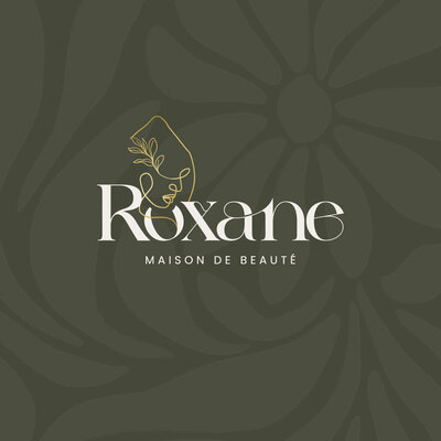 Branding sur mesure pour Maison de Beauté Roxane, institut de beautéà la Ferrière en Vendée