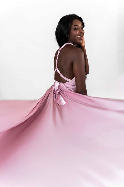 Flying Dress Rose Pastel