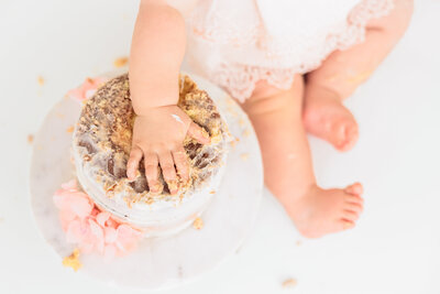 Cake Smash session in Howard County Maryland