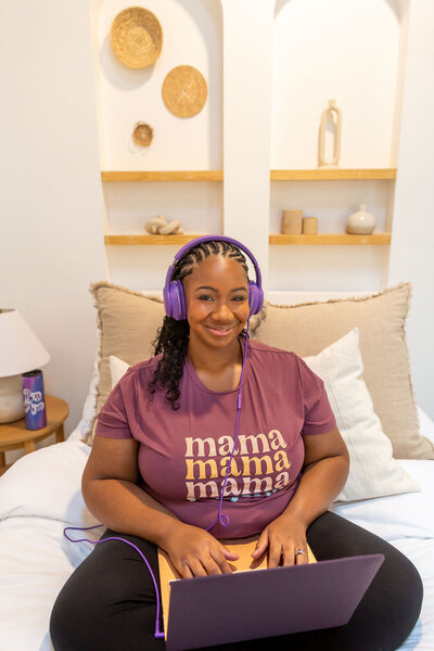 Andria Singletary Mama Turned Mompreneur Life And Business Coach For WFH Moms