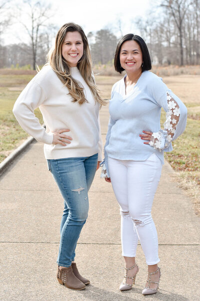 Belle and Brittany, TBP's very first associate photographer in DMV