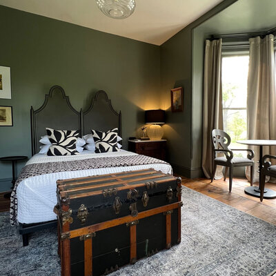 Bay Window Room at River Street Social b&b in Middleburgh NY