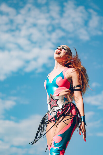 Artist Chappell Roan performs at Lollapalooza in Chicago