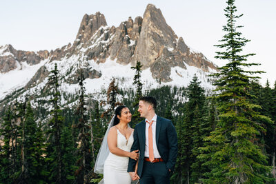 North Cascades National Park Washington Elopement Photographer