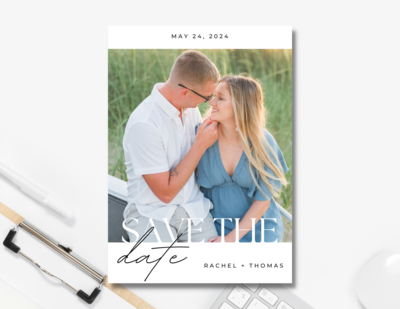 Wedding Save The Date Magnet Invitation