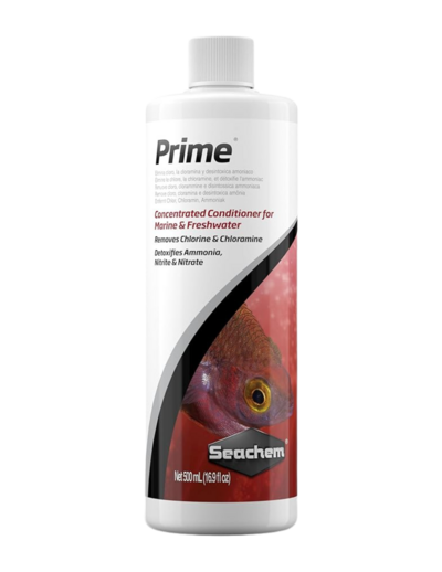 Seachem prime aquarium dechlorinator