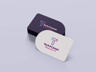 Studio Paoline Kruijssen - portfolio vormgeving - logo ontwerp - Tech4Career-1