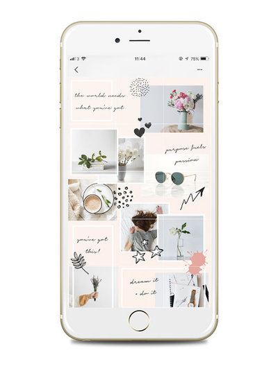 Instagram Puzzle Feed Template in Canva | Steph Taylor