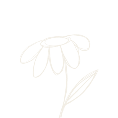Hand-drawn illustration of flower