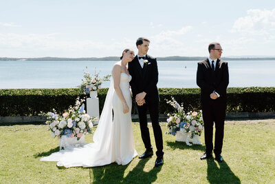 Newcastle couples engagement photoshoot redhead beach