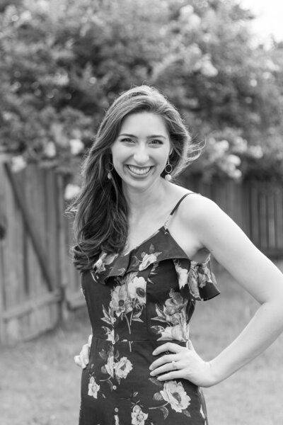 Ramsey smiling looking at camera