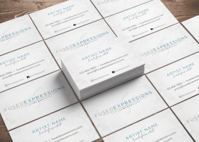 Perspective Business Cards MockUp 2