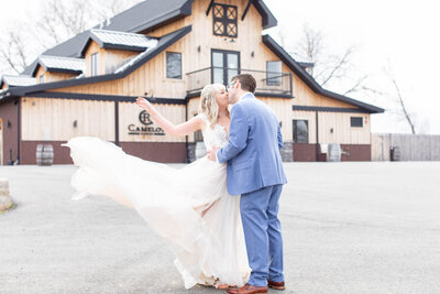 Wedding photography in Billings Montana at the Camelot Ranch