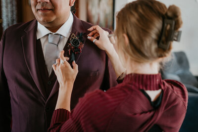 Wedding and family photography at Glenlive, MT, capturing beautiful moments at the groom’s in-laws’ home, blending family traditions with heartfelt memories in a charming, rustic setting.