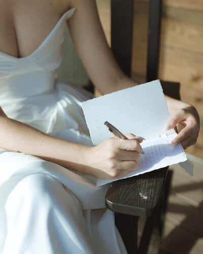 Keegan Lane Creative custom vow book