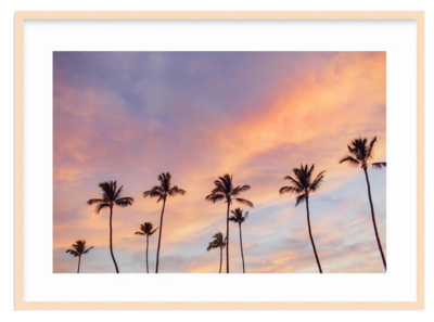 Framed Maui ocean print by Love + Water Photo