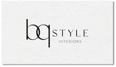 bq Style Business card front mockup