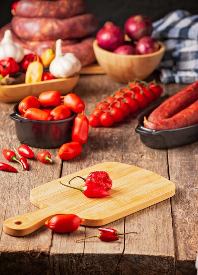 Kosher certified commercial pickled vegetables