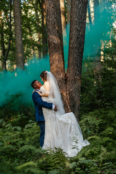 Adventure Elopement and Intimate Wedding Maryland Private Forest All Inclusive Package-7