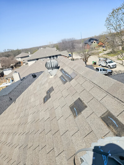 Wind roof damage repair Dallas, TX