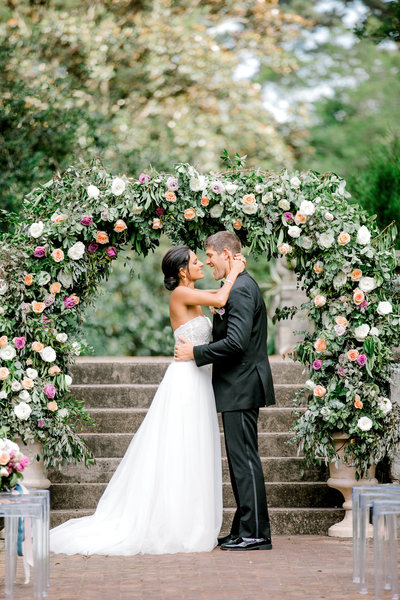 Ava Loren Design Floral Artist Designer Wedding Norfolk Botanical Gardens Andrew & Tianna Photography-448
