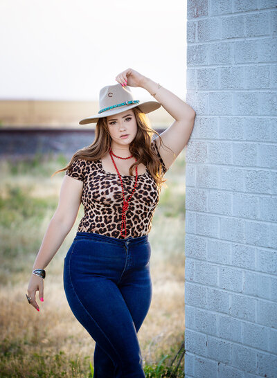 Western Senior session in Canyon tx