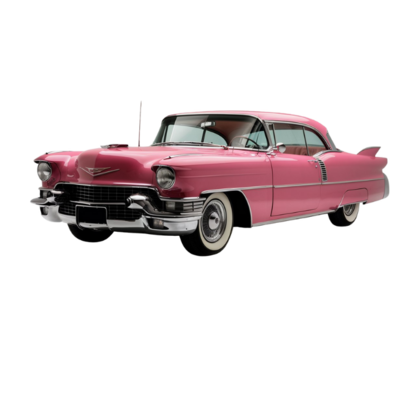 Classic Car Element in Retro Star Template Symbolizing Vintage Elegance