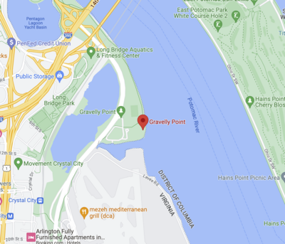 map of Arlington VA