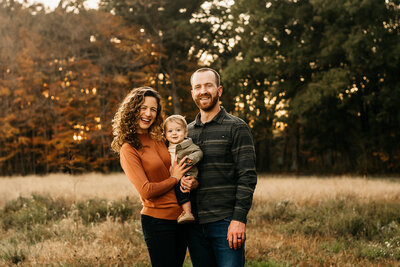 outdoor family photo