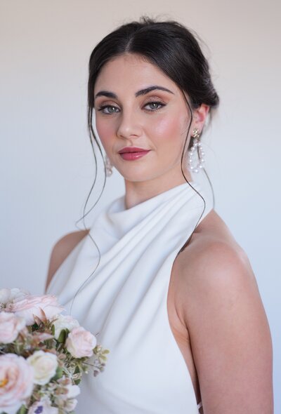 London Soft Glam Bridal Makeup Artist Brides By Demi